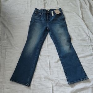 Madewell Dark Blue Flare Jeans